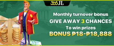 Monthly VIP Turnover Rewards promotion banner